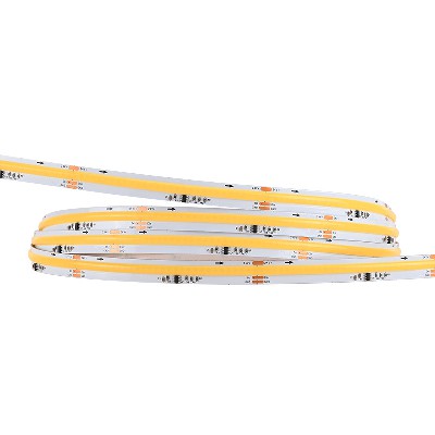 24V240灯10MM宽电镀板线条型材室内客厅装修COB流水灯带批发