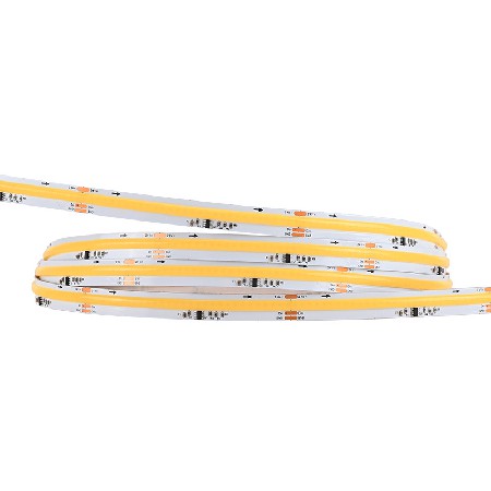 24V240灯10MM宽电镀板线条型材室内客厅装修COB流水灯带批发